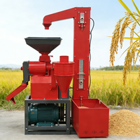 Machine à décortiquer le riz à haute productivité de 600 kg par heure, machine à décortiquer le riz multifonctionnelle commerciale pour le maïs et les céréales