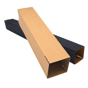 Custom Long Corrugated Shipping Box for Posters <strong>Kites</strong> and Accessories | Eco-Friendly Kraft Packaging with Logo Printing - Product Image 3