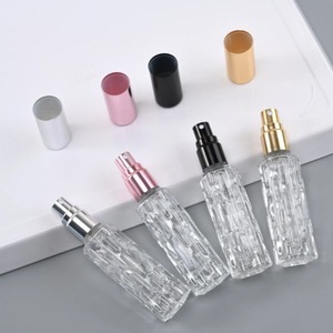 Wholesale 10ml High-Grade Glass <b>Perfume</b> Spray <b>Bottles</b>, Bitter Melon Shape Portable Empty <b>Sample</b> <b>Bottles</b> - Product Image 2