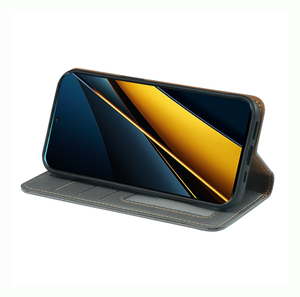 Folio Flip Purse Funda de cuero móvil para <span class=keywords><strong>Xiaomi</strong></span> <span class=keywords><strong>Qin</strong></span> <span class=keywords><strong>F22</strong></span> F21 <span class=keywords><strong>Pro</strong></span> <span class=keywords><strong>Qin</strong></span> 1 magnético Rfid bloqueo tarjetero funda de teléfono - Product Image 3