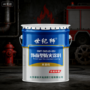 Peintures ignifuges résistantes à la chaleur et à la corrosion pour métaux, peintures haute température, retardateurs de flamme pour bâtiments en acier - Product Image 2