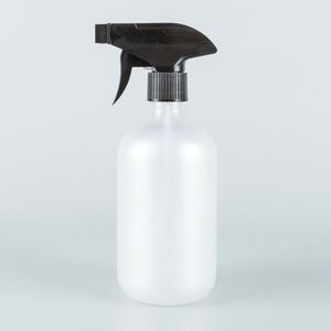 Ready Stock 300ml 500ml Round Amber Refillable Alcohol Cleaner Reusable Fine <b>Mist</b> Spray Plastic <b>Bottle</b> - Product Image 4