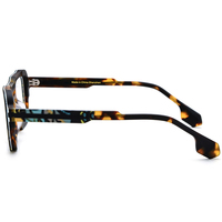 Monture de lunettes Borregls en acétate mat multicolore pour femme, lunettes optiques carrées tendance 2026, lunettes rétro pour homme 19405