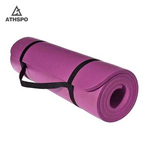 Bán Buôn 10-15Mm Extra-Dày Tập Thể Dục Chống-Trượt Thân Thiện Với Môi Nbr Tập Thể Dục Thảm Biểu Tượng Tùy Chỉnh In Yoga Thảm - Product Image 4