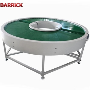 Barrick <span class=keywords><strong>90</strong></span> graden bochtbandtransportband op maat gemaakte transportband voor levensmiddelen 180 °   Curve Belt voor fruit en groenten - Product Image 3