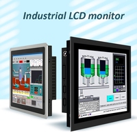 Écrans tactiles multipoint HMI industriels capacitifs étanches de 10, 15 et 17 pouces, écran LCD IPS, panneau tactile pour distributeur automatique