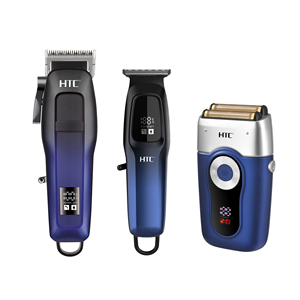 Ensemble de tondeuses à cheveux rechargeables sans fil professionnelles ensemble de tondeuse à cheveux rechargeable électrique kit de toilettage de tondeuse à barbe - Product Image 1