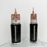 Gaine extérieure en PVC câble d'alimentation électrique bande d'acier conducteur en cuivre blindé isolation XLPE fils électriques câbles
