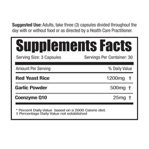Cápsulas OEM para la Salud del <span class=keywords><strong>Colesterol</strong></span>, Suplemento para el Corazón con <span class=keywords><strong>Arroz</strong></span> <span class=keywords><strong>de</strong></span> <span class=keywords><strong>Levadura</strong></span> <span class=keywords><strong>Roja</strong></span>, Ajo <span class=keywords><strong>y</strong></span> CoQ10 - Product Image 3