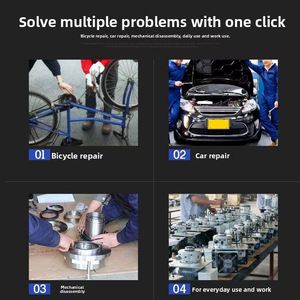 Multi-function 8-in-1 and 52-in-1 <b>Socket</b> Wrench Durable and Labor-Saving for Home Maintenance - Product Image 4
