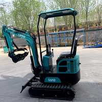 Mini pelle universelle terrestre 1.2 tonnes fournisseur sur chenilles EPA Euro5 kubota pelle à moteur gratuite après vente prix des machines agricoles