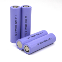 Vente en gros de cellules Li-ion 3,7 V 2000 mAh 18650, batterie au lithium 18650, DIY