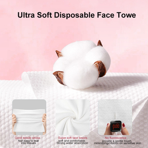 Toallas de Lujo Grandes Desechables de Calidad Profesional para Spa y Salón, Fabricadas en Fábrica, 20*20cm, de Algodón, para Baño y Cabello, para Huéspedes sy421 - Product Image 5