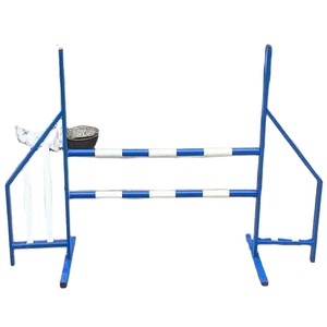 Barra doble de acero para perros al aire libre, ala de salto, ala de vallas, entrenamiento de perros, agilidad, barra de vallas directa de fábrica, proveedores de entrenamiento de perros - Product Image 4