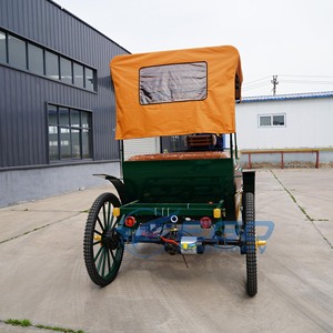 Customized Popular Green High-end Luxury Classic Royal Carriage European Sightseeing Electric Carriage for Sale - Product Image 3