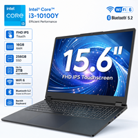 Nouvel ordinateur portable tactile 2-en-1 OEM ODM 15,6 pouces Intel Core I3-10100Y 16 Go de RAM 256 Go SSD WiFi 6 Ordinateur portable professionnel Windows 11