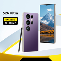 Nuevo Smartphone S26 Ultra Mini 5G Original, 6GB+128GB de Almacenamiento, Cámara de 72+108MP, Pantalla OLED HD de 5 Pulgadas y 90Hz, Carga Rápida de 65W, Francés/Español