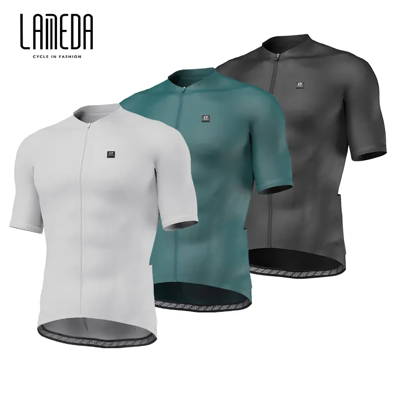 LAMEDA High Quality ODM Pro Team Design Bike Wear Shirts Custom Pro Short Sleeve Men Bicycle Clothing Ciclismo Cycling Jersey