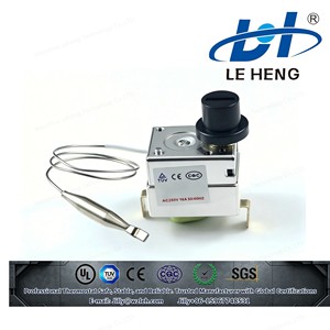 Thermostat de friteuse 300 degrés à réinitialisation manuelle, interrupteur de contrôle de température, relais de remplacement, pièces <span class=keywords><strong>détachées</strong></span> électriques domestiques - Product Image 4