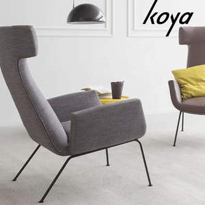 Modern Design Recliner Chair <strong>Rest</strong> Chair Single Lounge <strong>Armchair</strong> Fabric <strong>Cover</strong> Leisure Wingback Chair - Product Image 2