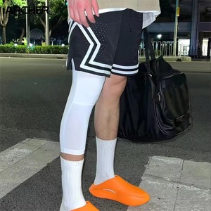 Wholesale Custom New High Quality American Street Fashion Quick-Dry Mesh Fabric Basketball Shorts Elastic Waist Hot Shorts - Product Image 5