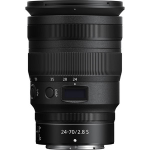 Objectif NIKKOR Z 24-70mm F/2.8 S pour appareils photo hybrides avec mise au point automatique, compatibilité non plein format - Product Image 2