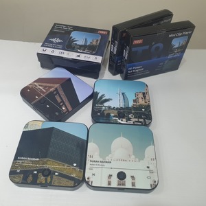 Produits islamiques Lecteur de Coran avec lecteur MP3 intégré Aimant de réfrigérateur musical personnalisé pour cadeaux et souvenirs de vente au détail uniques - Product Image 4