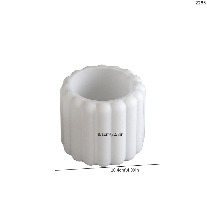 Round striped storage Cup bottom-2285
