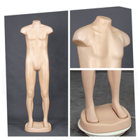 Mannequins en plastique pas chers en gros, mannequins sans tête, mannequins musclés pleine taille, mannequins de présentation masculins en PE pour magasin
