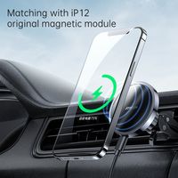 Joyroom — support de téléphone pour voiture, accessoire magnétique à ventilation d'air, charge sans fil, pour véhicule, Logo OEM, JR-ZS240