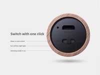 Inductif PIR USB Rechargeable LED Veilleuse Moderne Portable Sans Fil Smart Home Résidentiel Intérieur Chambre Applique Murale Escalier