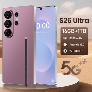 Smartphone <span class=keywords><strong>Android</strong></span> 5G Sbloccato S26 Ultra, Schermo Intero 7.3'', Dual SIM, 16GB+1TB, con Stilo, Versione Globale - Product Image 4