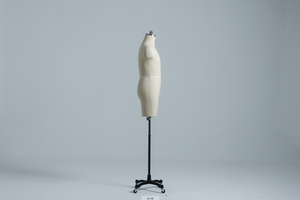 Maniquí simulado de medio cuerpo <span class=keywords><strong>para</strong></span> hombre, Universal soporte cruzado de rueda, forma de vestido de tamaño personalizado - Product Image 4
