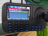 Teclado de Control PTZ para Cámara IP de Red, PAN TILT, Rotación, Zoom, Joystick, Puerto LAN RJ45