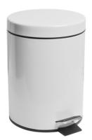 Poubelle autoportante en acier inoxydable de 3 litres avec couvercle, finition peinture poudrée, prix de gros
