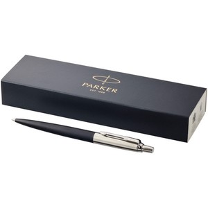 Stylo à bille Parker Jotter Bond Street, encre bleue, corps en acier, modèle sport en métal, 106838-1 - Product Image 1