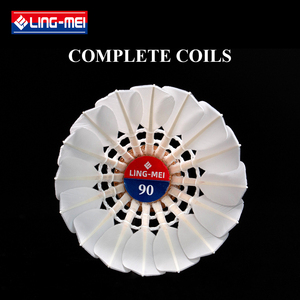 Volant de badminton Lingmei 90 OEM Aeroplane 90, niveau professionnel, classe A, plumes d'oie - Product Image 4