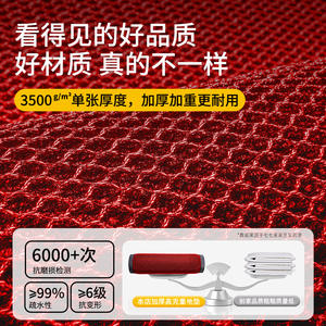 พรมเช็ดเท้าแบบยืดหยุ่นลายดอกไม้ รุ่น Joyful And Peaceful Knot รูปทรงสี่เหลี่ยมผืนผ้า สำหรับใช้งานกลางแจ้ง ซักล้างได้ ไม่ลื่น ผลิตจากเส้นใยโพลีเอสเตอร์ - Product Image 5