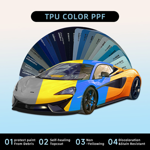 Venta al por mayor <span class=keywords><strong>Auto</strong></span> TPU Cambio de color Rollo de película Venta caliente Super Cool Full Car Wrap Película de <span class=keywords><strong>vinilo</strong></span> <span class=keywords><strong>Auto</strong></span>-reparación <span class=keywords><strong>Poner</strong></span> protección contra arañazos - Product Image 3