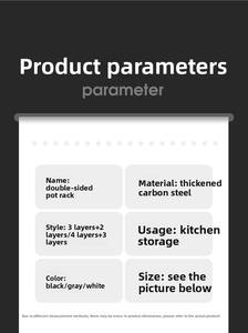 Estante de Almacenamiento Multifuncional para Montar en la Pared, Diseño Moderno Ecológico, Fácil Instalación sin Perforaciones, para Baño y Cocina - Product Image 6