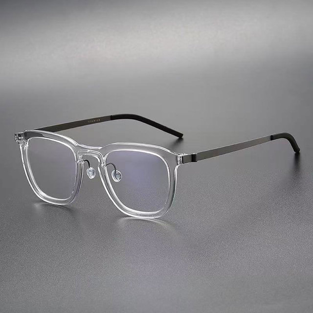 Hot Selling Oem Glasses Frames Classic Square Eyeglasses Fashion Optical Glasses for Men Designer Luxury