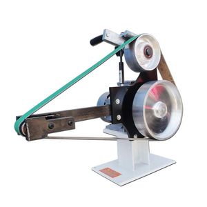 Máquina abrasiva de banda, equipo de pulido vertical, lijadora con regulación de velocidad continua - Product Image 5