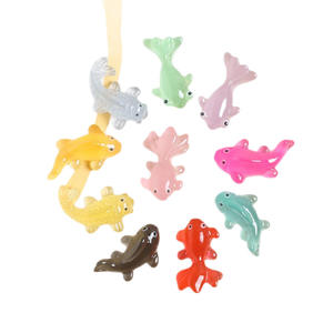 Mini schattige glow-in-the-dark dierenharsmodellen driedimensionaal mysterie blind bag DIY feeëntuin huis micro <span class=keywords><strong>aquarium</strong></span> decoratie - Product Image 4