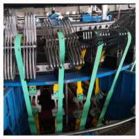 Machine complète de fabrication de sacs en filet pour l'ail, les fruits, les oignons, les pommes de terre, les tomates, et les sacs Leno – Métier à tisser circulaire