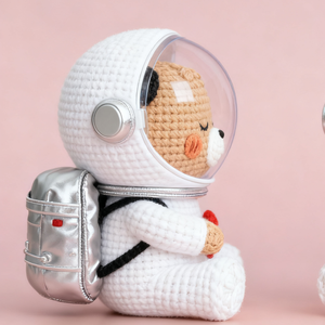 Handmade Crochet gấu Nghề Nghiệp phong cách beerus IP loạt búp bê dễ thương tinh tế đồ chơi sang trọng cho những người đam mê/gia đình - Product Image 5