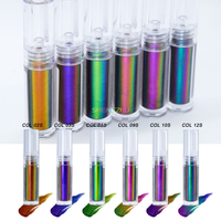 Fard à paupières liquide multi-chrome imperméable pour le maquillage, marque privée