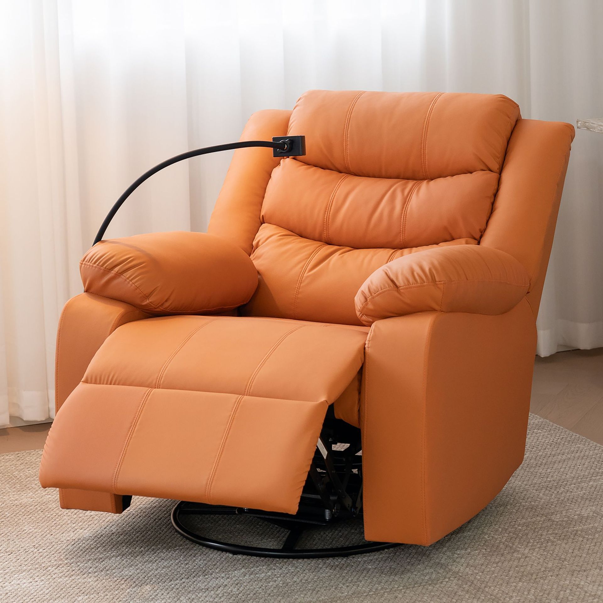 6002 emma orange [durable cat paw leather]