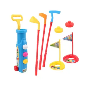 EPT Sports Toys Kids Golf Toy Set Indoor Playing Games Ball Shooter Outdoor Game Plastic Sport For Children Throwing