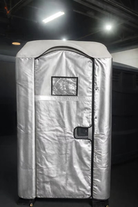 Housse de protection pour toilettes portables en PVC industriel pour événements spéciaux, résistante aux UV, durable et écologique - Product Image 6