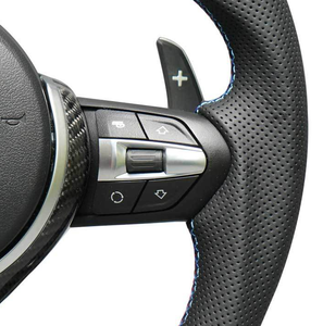 Volante Deportivo de Fibra de Carbono de 3 Radios en Negro para Modelos de las Series 3, 1, X1/X5/X6/E70/E71/E84/E87/E90 - Product Image 4